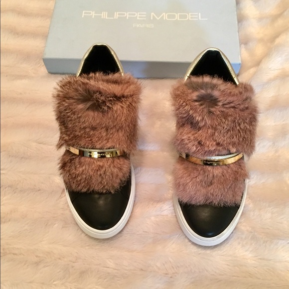 🌸SOLD Philippe Model Night Bombay LD Veau Slip On - Picture 2 of 14